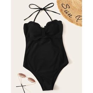 One Piece Halter Swimsuit